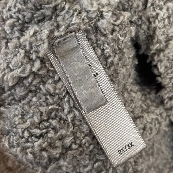 SKIMS Cozy Knit Tank Top Charcoal Grey Sz 2X/3X Lounge Active Cabin Sleep - Picture 3 of 6